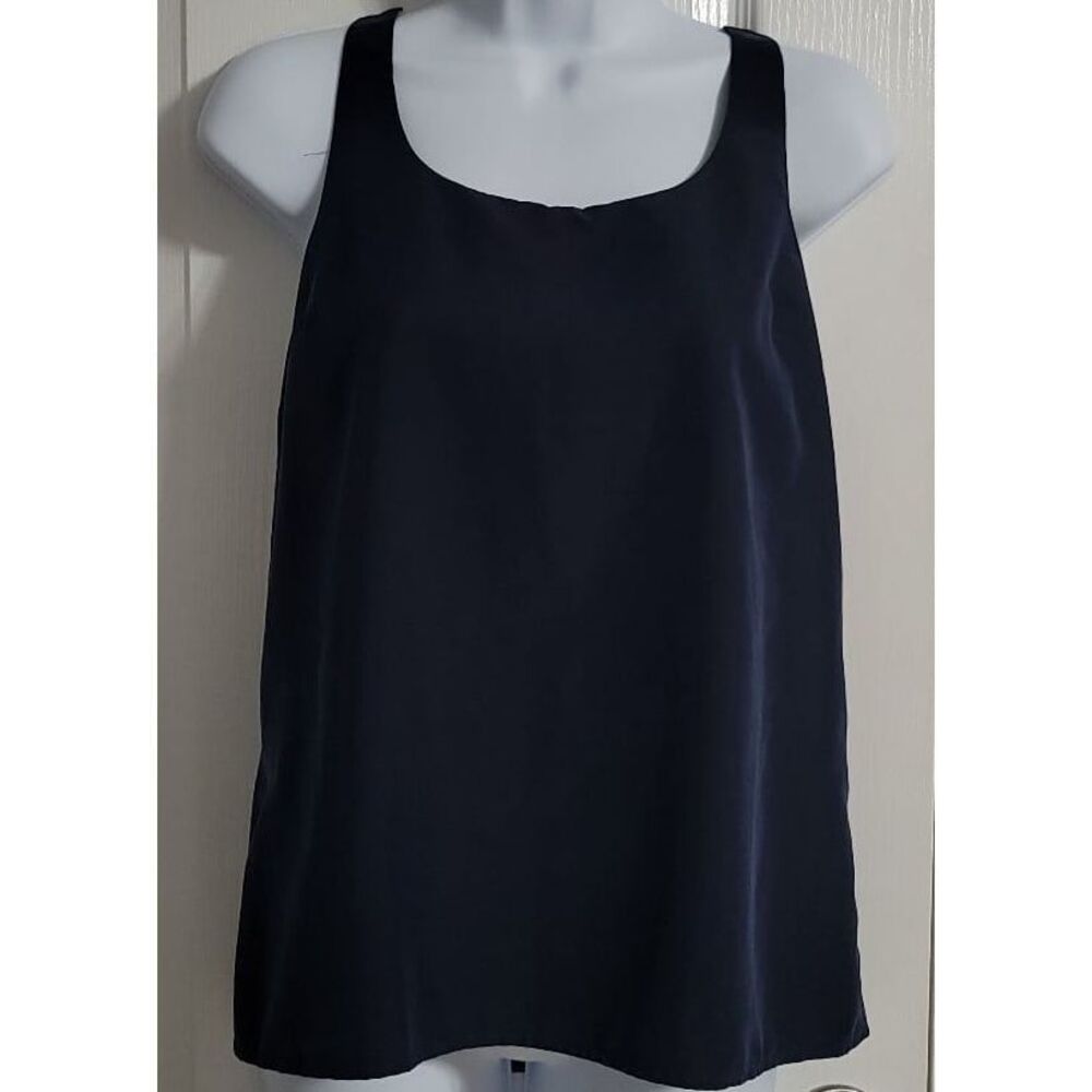 Express Lined Tank‎ Top Navy Blue size Small